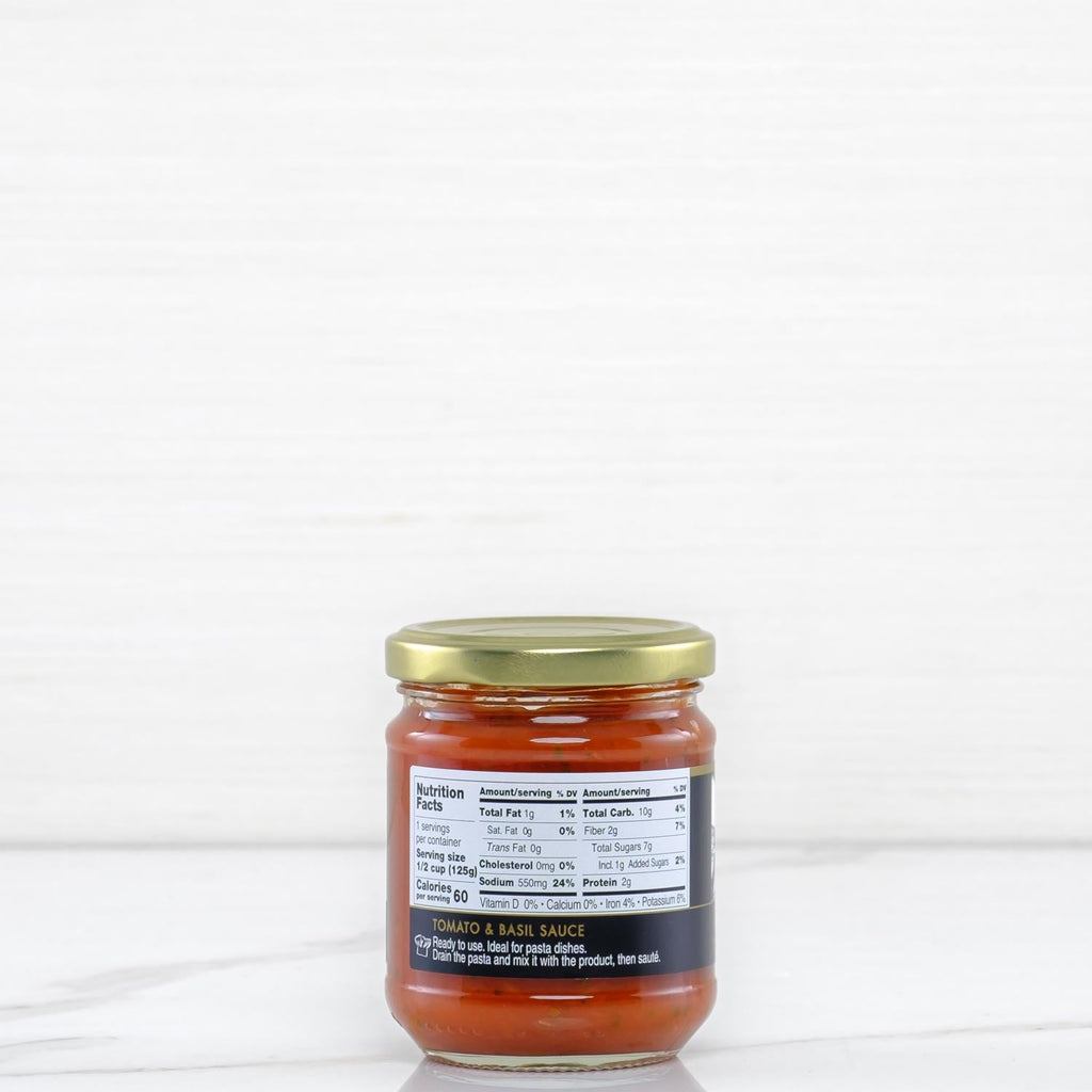Tomato & Basil Sauce Bella Italia Terramar Imports Terramar Imports