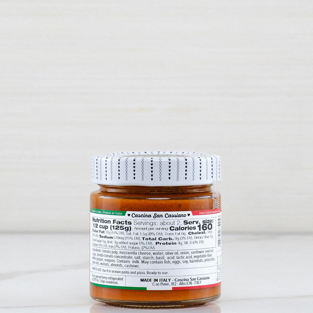 Tomato and Mozzarella Cheese Pizza Sauce  Terramar Imports Terramar Imports