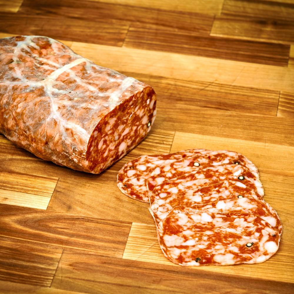 Hot Soppressata Salami Adagio Terramar Imports Terramar Imports