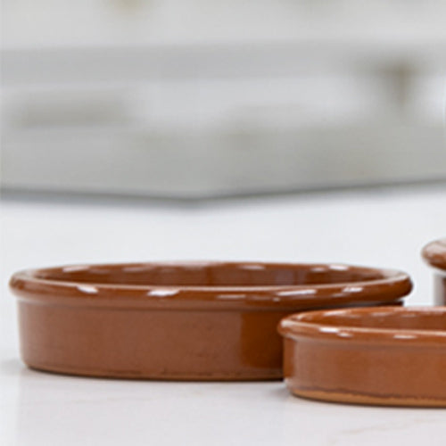 Terracotta Cazuela (Casserole Dish) - 1 Dish - 5 in Terramar Imports