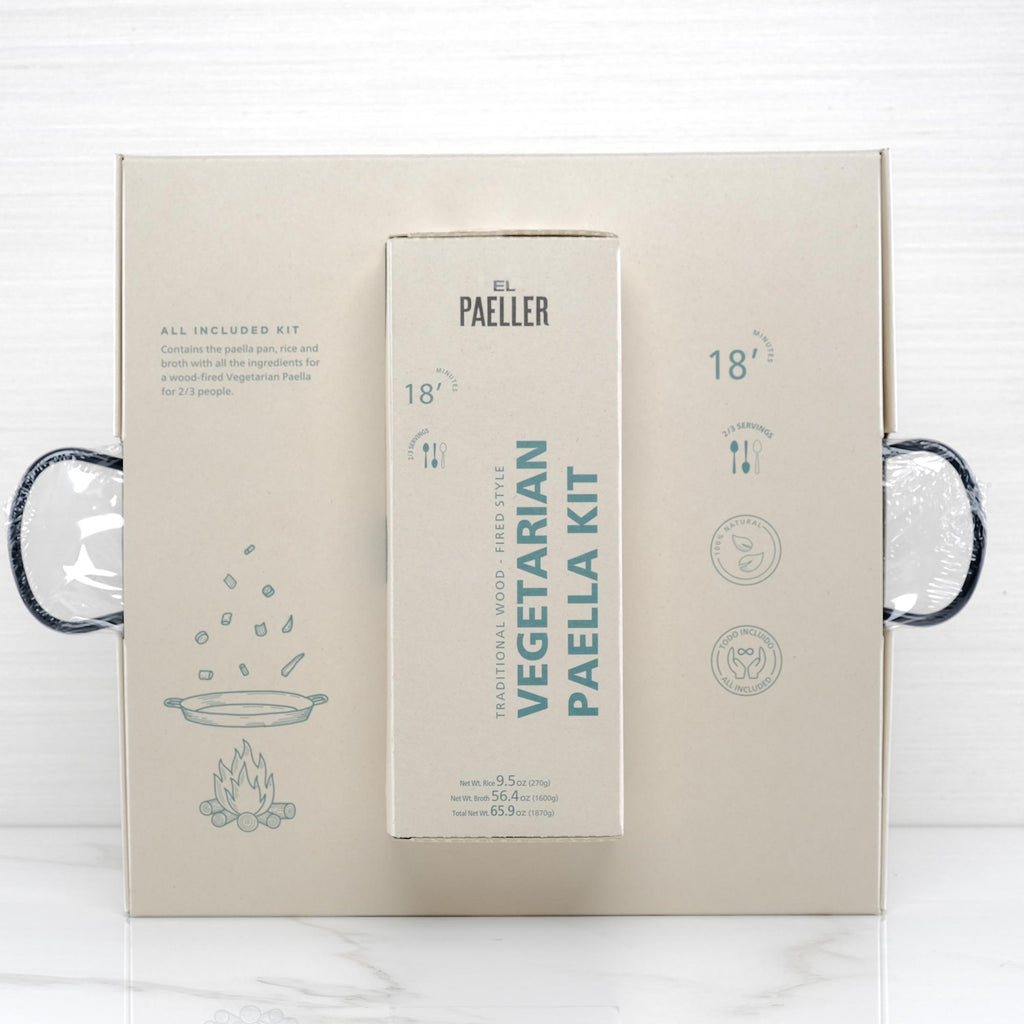 Vegan Paella Kit with Paella Pan - El Paeller - Terramar Imports Terramar Imports