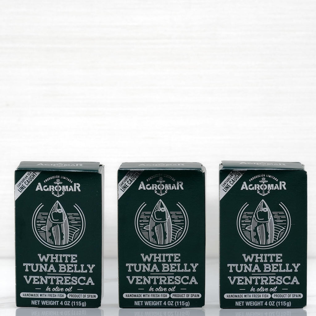 White Albacore Tuna Belly in Olive Oil (3 Pack) Agromar Terramar Imports Terramar Imports