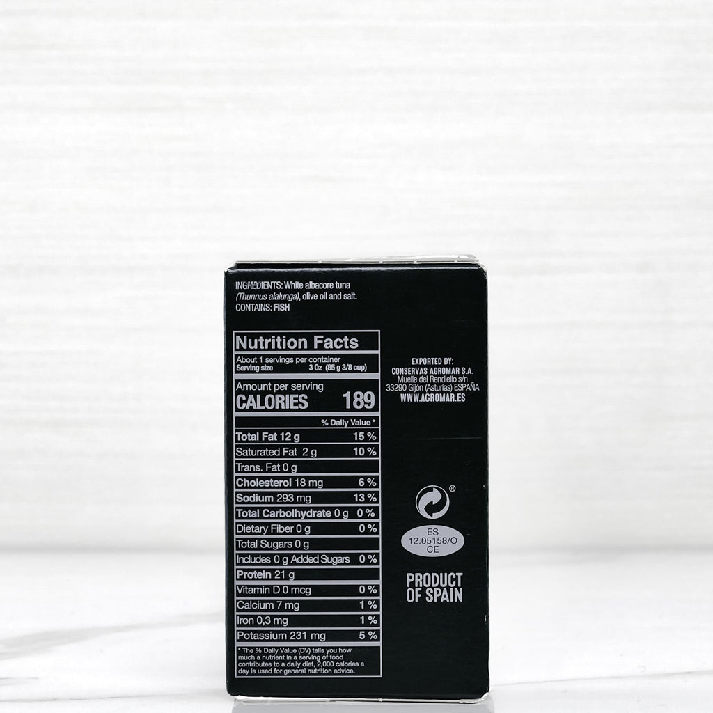 White Albacore Tuna Belly in Olive Oil (3 Pack)  Terramar Imports