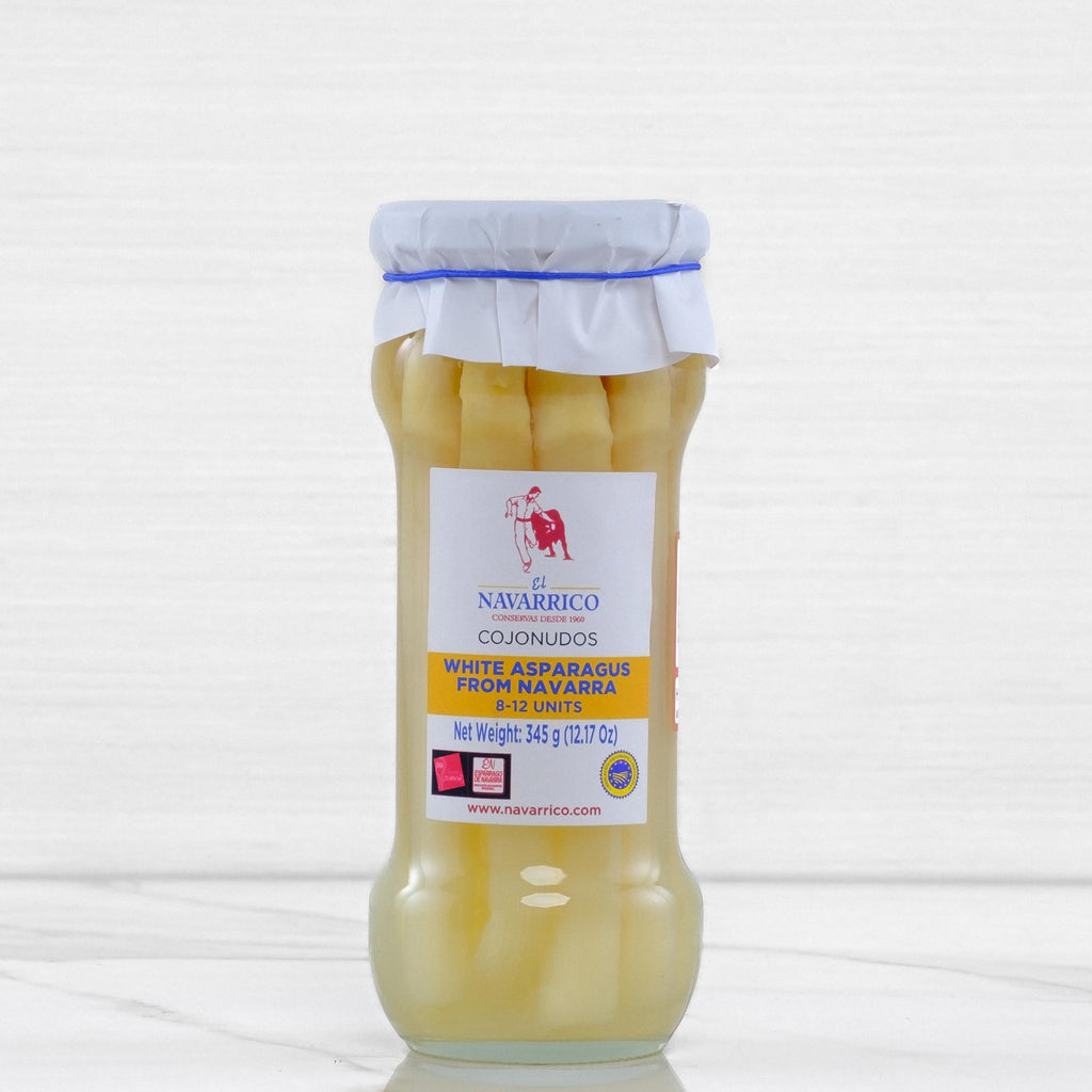 White Asparagus from Navarra Spain El Navarrico Terramar Imports Terramar Imports