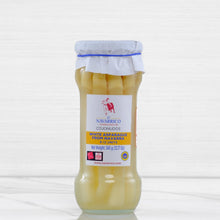 Load image into Gallery viewer, White Asparagus from Navarra Spain El Navarrico Terramar Imports