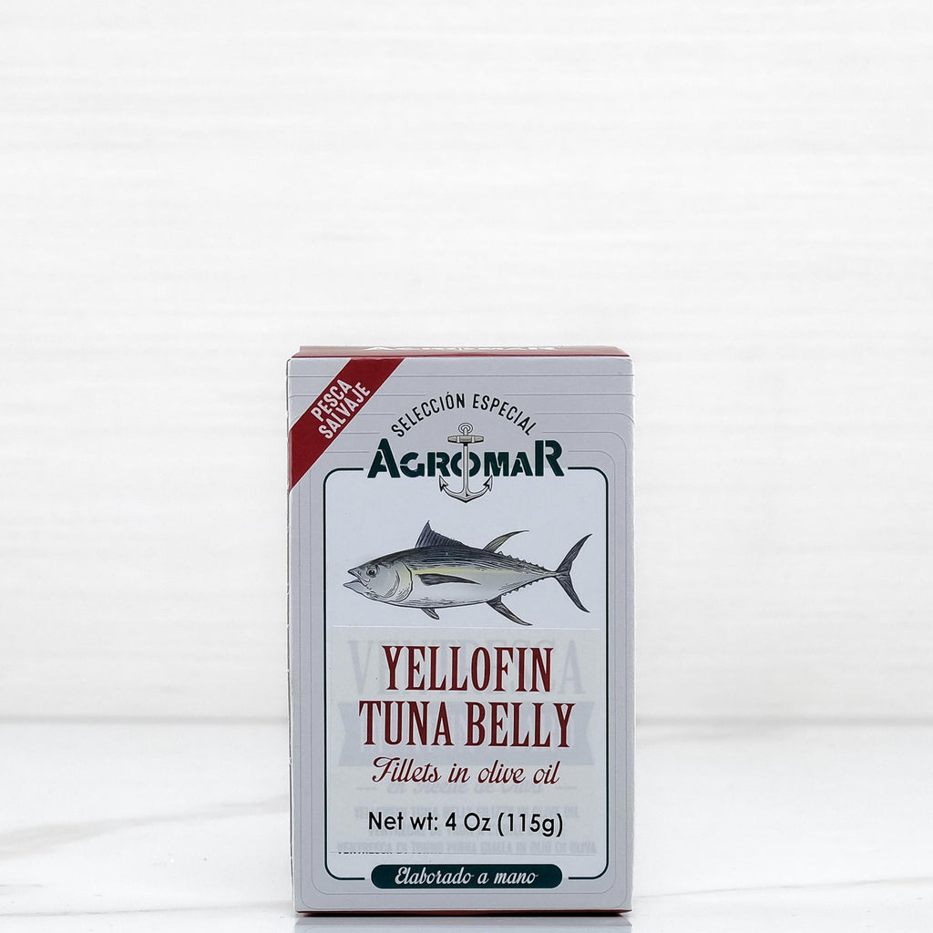 Yellowfin Tuna Belly in Olive Oil Agromar Terramar Imports Terramar Imports