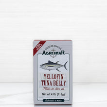 Load image into Gallery viewer, Yellowfin Tuna Belly in Olive Oil Agromar Terramar Imports