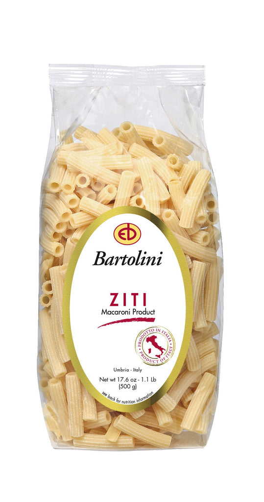 Durum Wheat Semolina Ziti Pasta - 500 g Terramar Imports