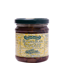 Load image into Gallery viewer, Black Riviera Olives (Pitted) - 6.35 oz