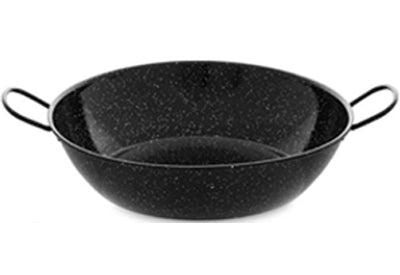 Enameled Steel Deep Pan  Terramar Imports Terramar Imports