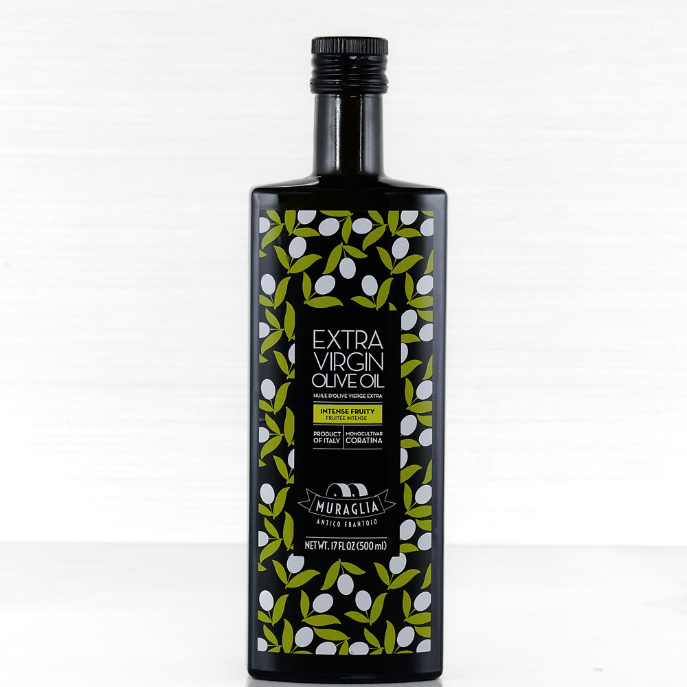 Intense Fruity Monocultivar Coratina Extra Virgin Olive Oil - 16.9 fl oz Terramar Imports