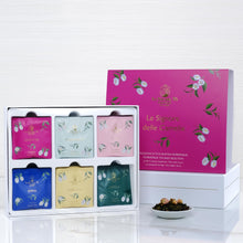 Load image into Gallery viewer, le-signore-delle-camelie-dark-pink-gift-box-la-via-del-te-terramar-imports
