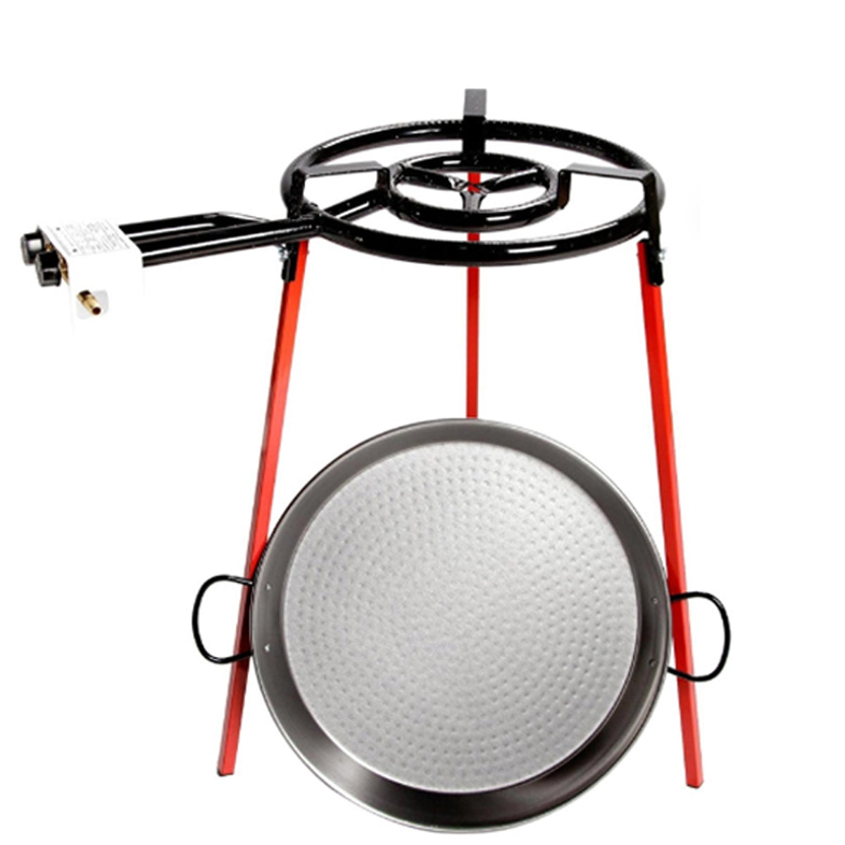 Paella Pan Burner Set 18Inch Up To 12 Servings EcoSet TerraMar