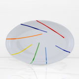 Small Arcobaleno (Rainbow) Oval Tray - 56.5 oz