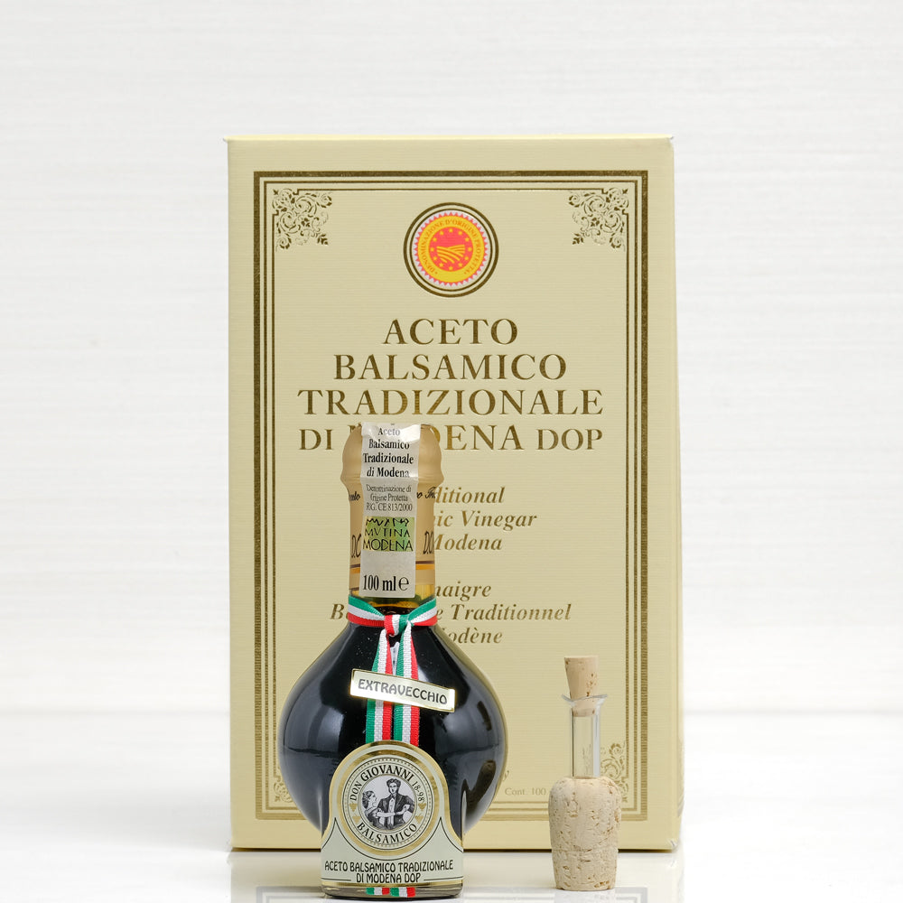 "Extravecchio" Traditional Balsamic Vinegar of Modena DOP - 25 years aged - 3.3 fl oz Terramar Imports