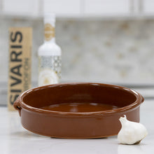 Load image into Gallery viewer, Casserole with Handles (Varnished Terra Cotta) - 9.8 in (25 cm)