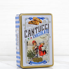 Load image into Gallery viewer, winter-chocolate-chips-cantuccini-tin-gadeschi-terramar-imports